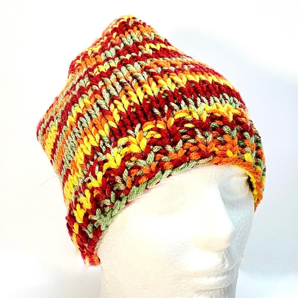 NWT Ponytail/Ben Beanie Hat/Fingerless Gloves Set Multicolor One Size Fits Most - Picture 6 of 7